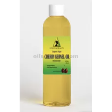 Cherry kernel oil unrefined virgin organic carrier cold pressed premium natural 100% pure 4 oz