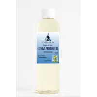 Huile d'onagre raffinée support biologique pressée à froid pure 4 oz