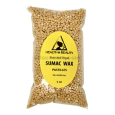 Japan / sumac vegan wax premium pure cosmetic grade 4 oz