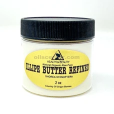 Illipe Nut Butter Refined Organic Natural Raw Grade A Fresh 100% Pure 2 oz