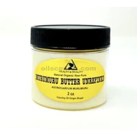 Mantequilla Murumuru Sin Refinar Orgánica Extra Virgen Natural Cruda 100% Pura 2 oz