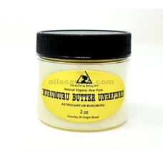 Murumuru Butter Unrefined Organic Extra Virgin Natural Raw 100% Pure 2 oz