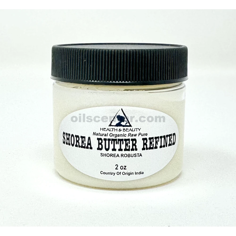 Shorea / Beurre de sel raffiné biologique naturel cru de qualité supérieure frais pur 2 oz