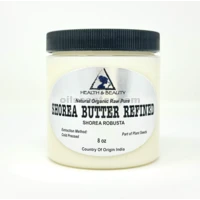 Mantequilla Shorea/Sal Refinada Orgánica Natural Cruda Calidad Premium Fresca Pura 8 oz