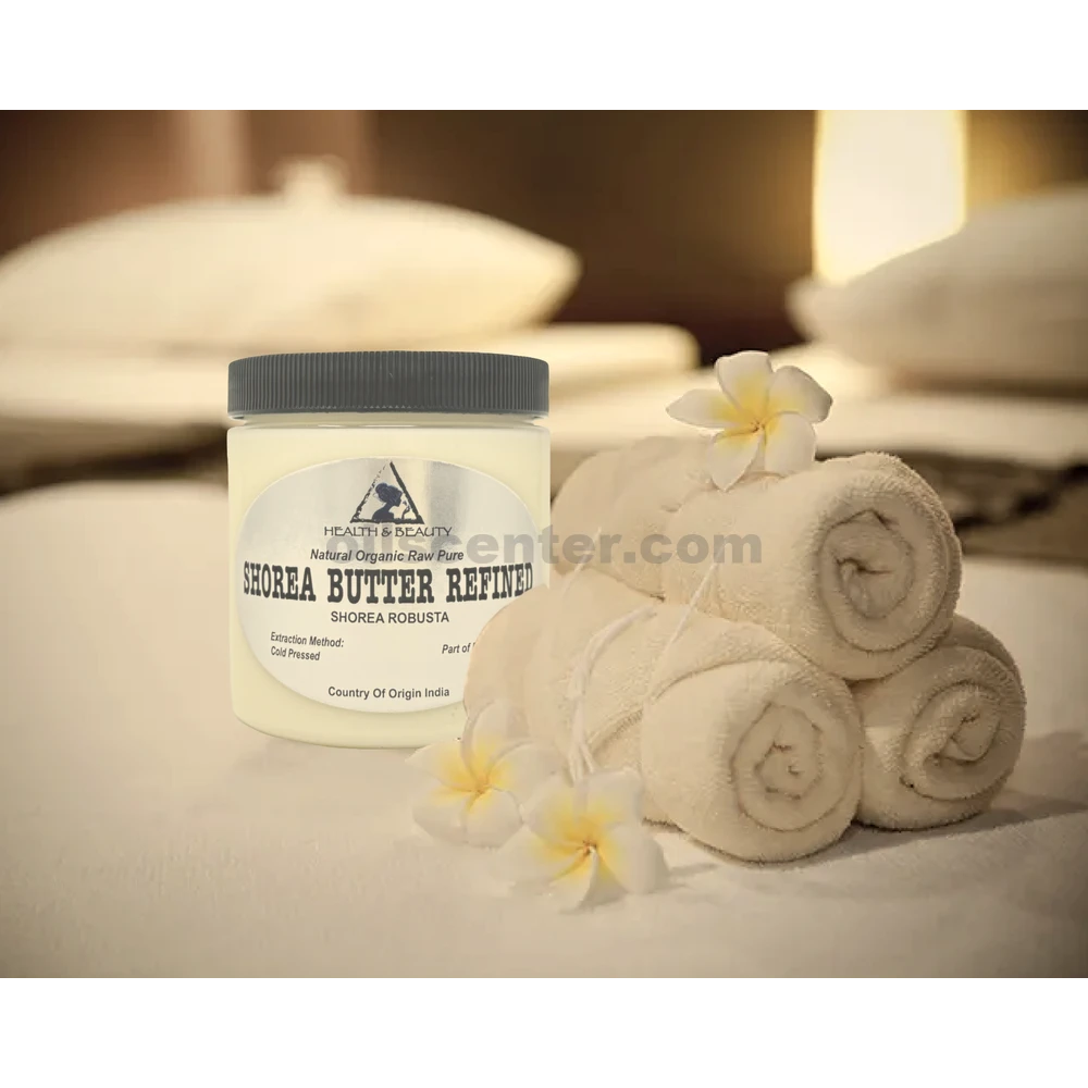 Mantequilla Shorea/Sal Refinada Orgánica Natural Cruda Calidad Premium Fresca Pura 8 oz