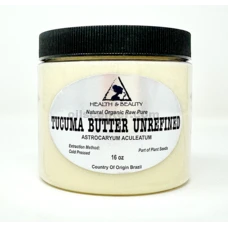 Mantequilla de Tucuma Sin Refinar Orgánica Extra Virgen Natural Cruda 100% Pura 32 oz, 2 lb