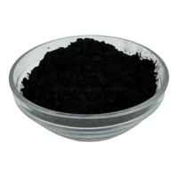 Polvo de carbón de bambú activado orgánico toda la materia prima natural 1 oz