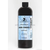 huile parfum de poudre pour bébé de première qualité organique fraîche 100% pure 32 oz