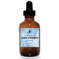 huile de parfum de poudre pour bébé premium organique verre pur à 100% compte-gouttes 2,0 59 ml