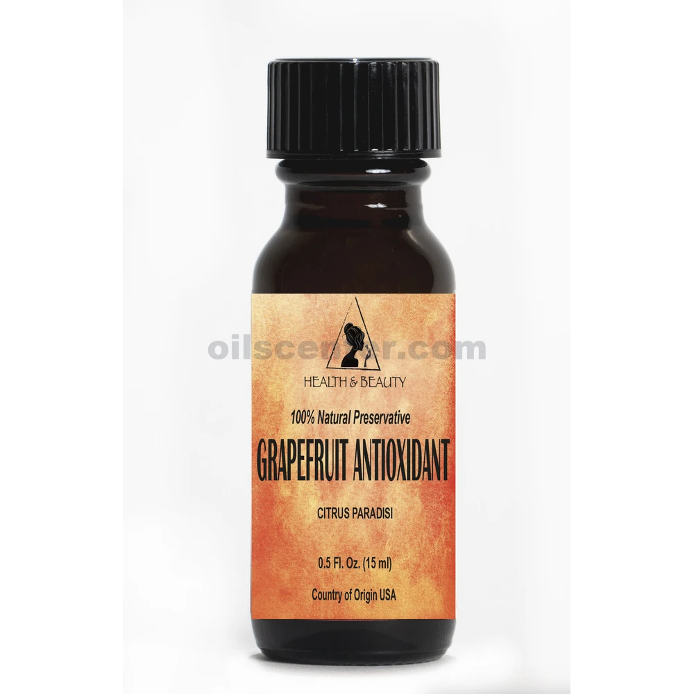 Extracto de semilla de pomelo (GSE) Conservante antioxidante 0,5 oz en botella de vidrio
