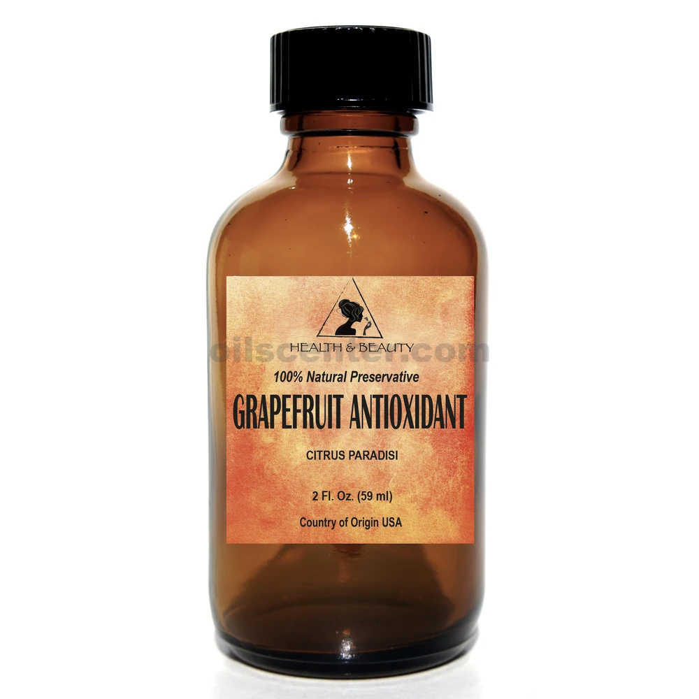 Extracto de semilla de pomelo (GSE) Conservante antioxidante 2.0 oz en botella de vidrio