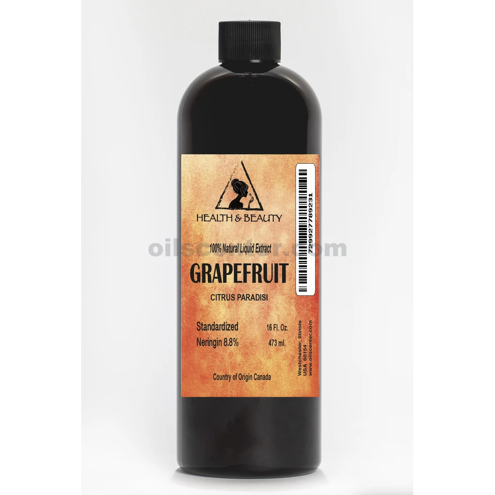 Extrait liquide de pamplemousse 100 % naturel (standardisé) 16 oz