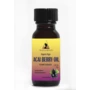 Aceite de baya de Acai Botella de vidrio puro virgen orgánico sin refinar 0.5 oz