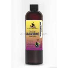Aceite de baya Acai sin refinar virgen orgánica pura 36 oz