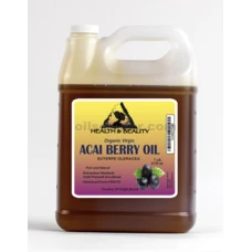 Aceite de baya Acai sin refinar virgen orgánica pura 7 lb