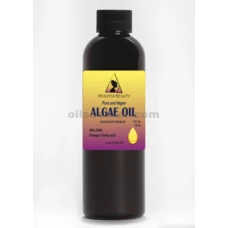 Huile d'algues végétalienne DHA-40 % Acides gras oméga-3, pure et naturelle, 4 oz