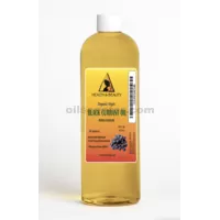 Black currant seed oil unrefined virgin organic 15% gla cold pressed premium fresh pure 16 oz