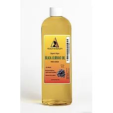 Black currant seed oil unrefined virgin organic 15% gla cold pressed premium fresh pure 32 oz