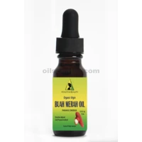 Huile de Buah Merah Bio Vierge Naturelle Non Raffinée 100 % Pure Compte-gouttes en Verre 0.5 oz
