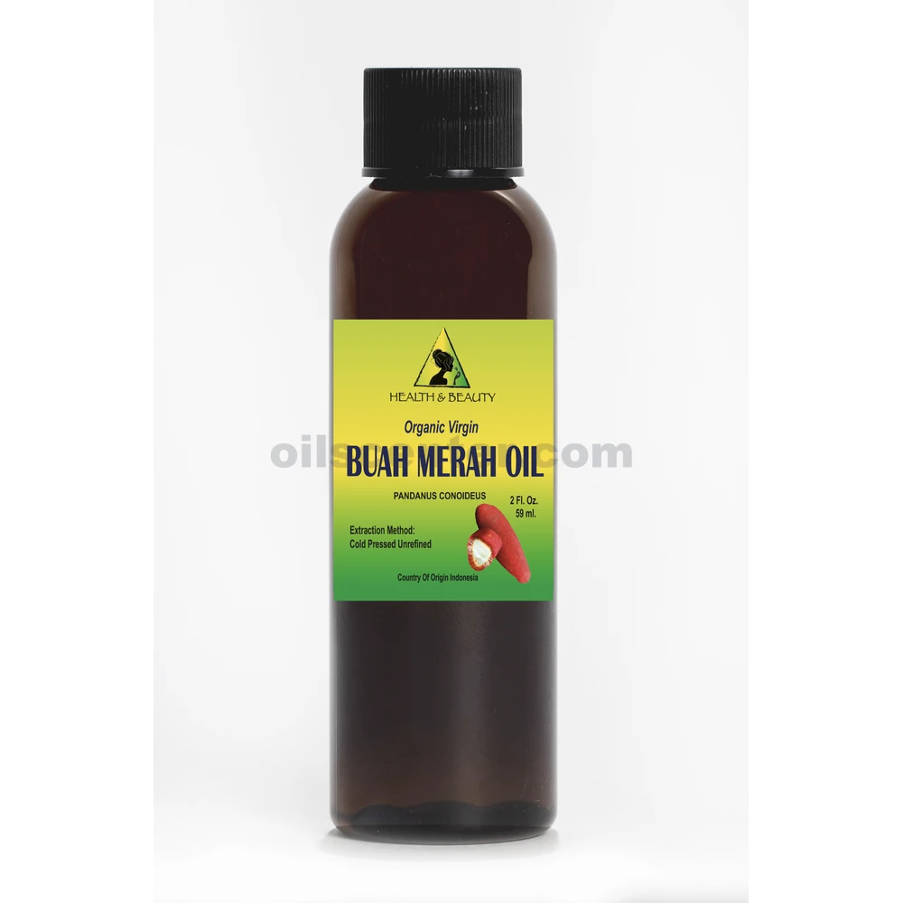 Huile de Buah Merah Bio Vierge Naturelle Non Raffinée 100 % Pure 2 oz