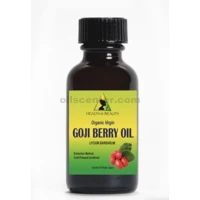 Aceite de semilla de baya de Goji Botella de vidrio puro virgen orgánico sin refinar 1.0 oz
