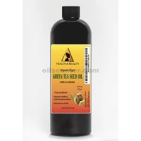 Green Tea Seed Oil Unrefined Organic Cold Pressed Virgin Natural Raw 100% Pure 32 oz