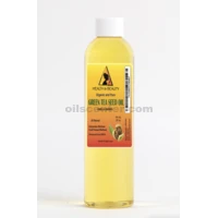 Huile de graines de thé vert raffinée biologique pressée à froid naturelle crue 100 % pure 8 oz