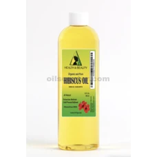 Hibiscus Seed Oil Refined Organic Carrier Cold Pressed Natural 100% Pure 12 oz
