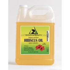 Hibiscus Seed Oil Refined Organic Carrier Cold Pressed Natural 100% Pure 7 lb