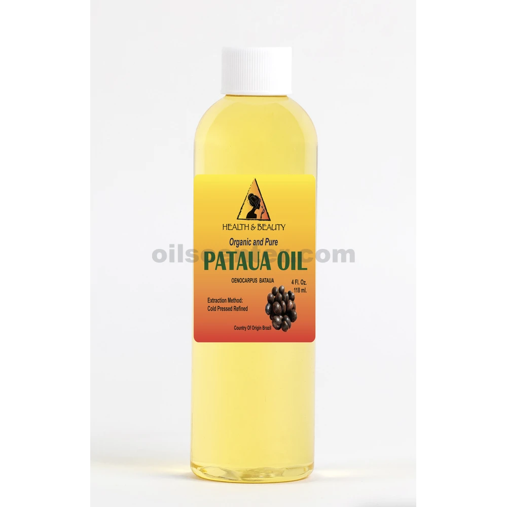 Aceite de Pataua / Seje, Orgánico, Refinado, Prensado en Frío, Natural, 100 % Puro 4 oz