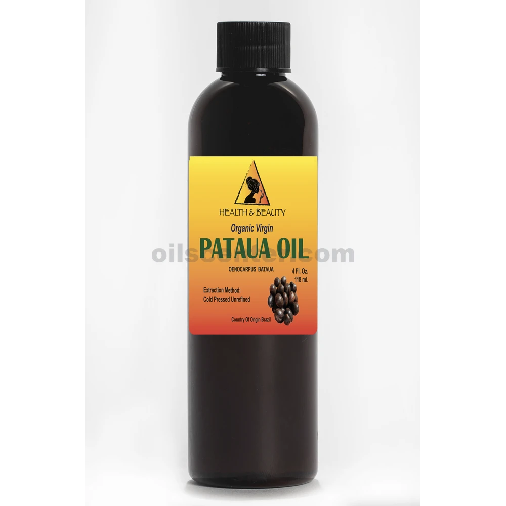 Aceite de Pataua/Seje, Virgen Orgánico Sin Refinar, Prensado en Frío 4 oz