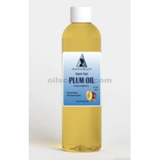 Aceite de Hueso de Ciruela Sin Refinar, Orgánico, Virgen, Natural, 100% Puro 4 oz