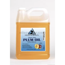 Aceite de Hueso de Ciruela Sin Refinar, Orgánico, Virgen, Natural, 100% Puro 7 lb