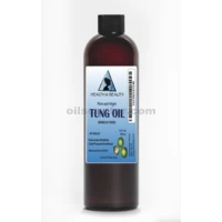 Aceite de Tung Acabado de madera sin refinar Orgánico Virgen Prensado en frío 100% puro 24 oz