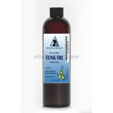 Aceite de Tung Acabado de madera sin refinar Orgánico Virgen Prensado en frío 100% puro 12 oz