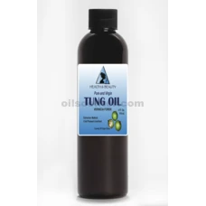 Aceite de Tung Acabado de madera sin refinar Orgánico Virgen Prensado en frío 100% puro 4 oz