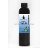 Huile d'abrasin, finition du bois non raffiné, vierge biologique pressée à froid, 100 % pure, 8 oz