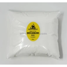 Perlas blancas de cera de jojoba pastillas orgánicas de primera calidad natural 100% puro 24 oz