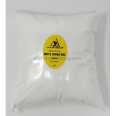 Perlas blancas de cera de jojoba pastillas orgánicas de primera calidad 100% puro 32 oz, 2 lb