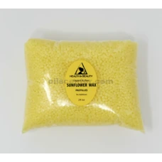 Cera de girasol orgánica vegana 100% puras pastillas de perlas 24 oz