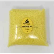 Cera de girasol orgánica vegana 100% puras pastillas de perlas 32 oz, 2 lb