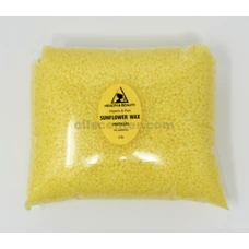 Cera de girasol orgánica vegana 100% puras pastillas de perlas 3 lb