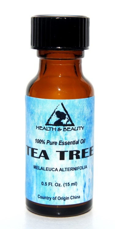 Tea tree essential oil aromatherapy natural 100% pure glass bottle 0.5 ...