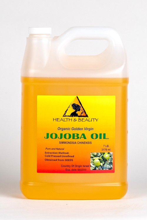 OPO USDA Certified Organic Jojoba Oil - 100% Pure Unrefined Cold Pressed Golden