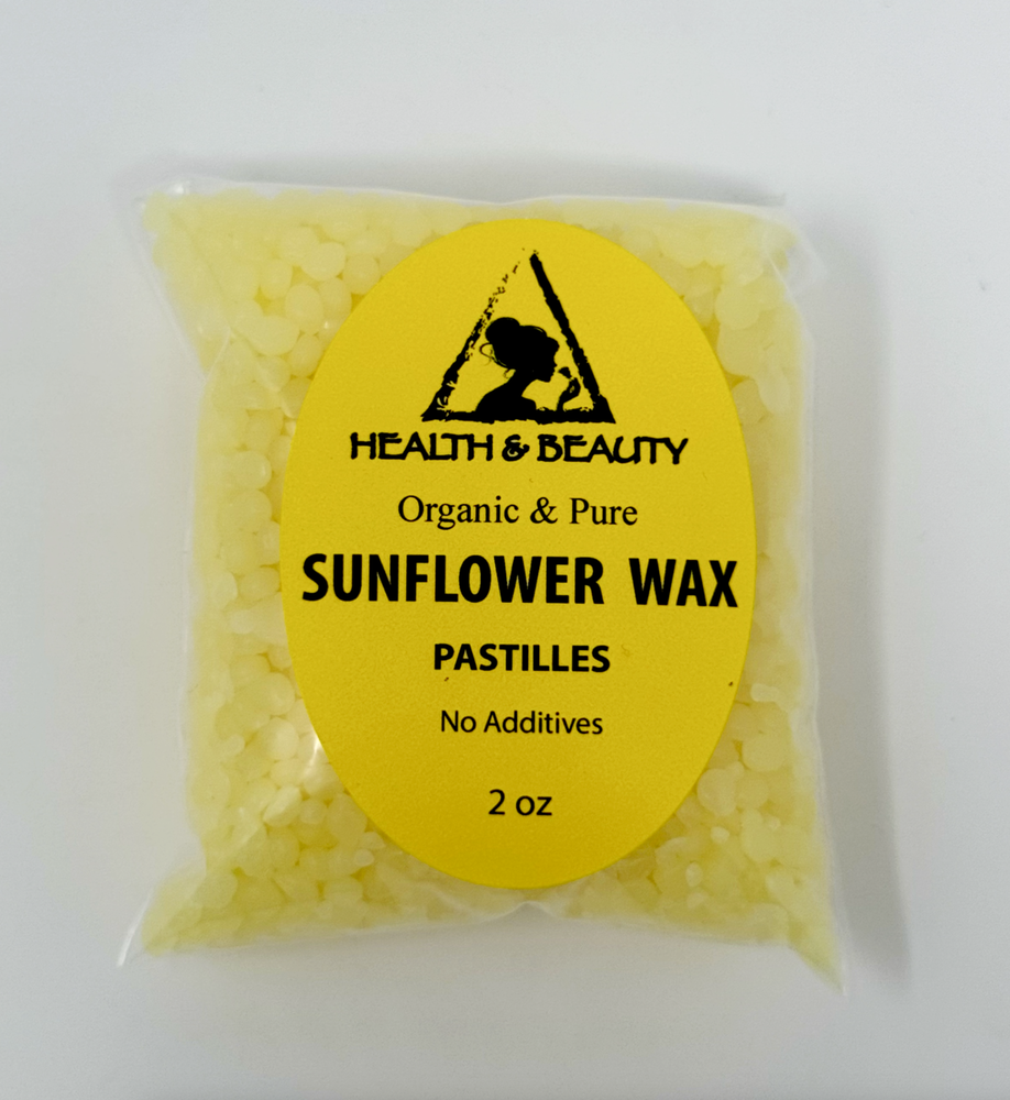Candelilla Wax Flakes - 100% Pure, Organic, Vegan | 2 Oz Bag By H&B Oils Center | For DIY Beauty & Candles